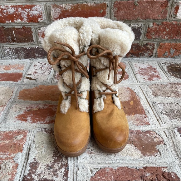 Sorel Women’s Joan of Arctic Wedge Shearling Boot 9 - Picture 5 of 13